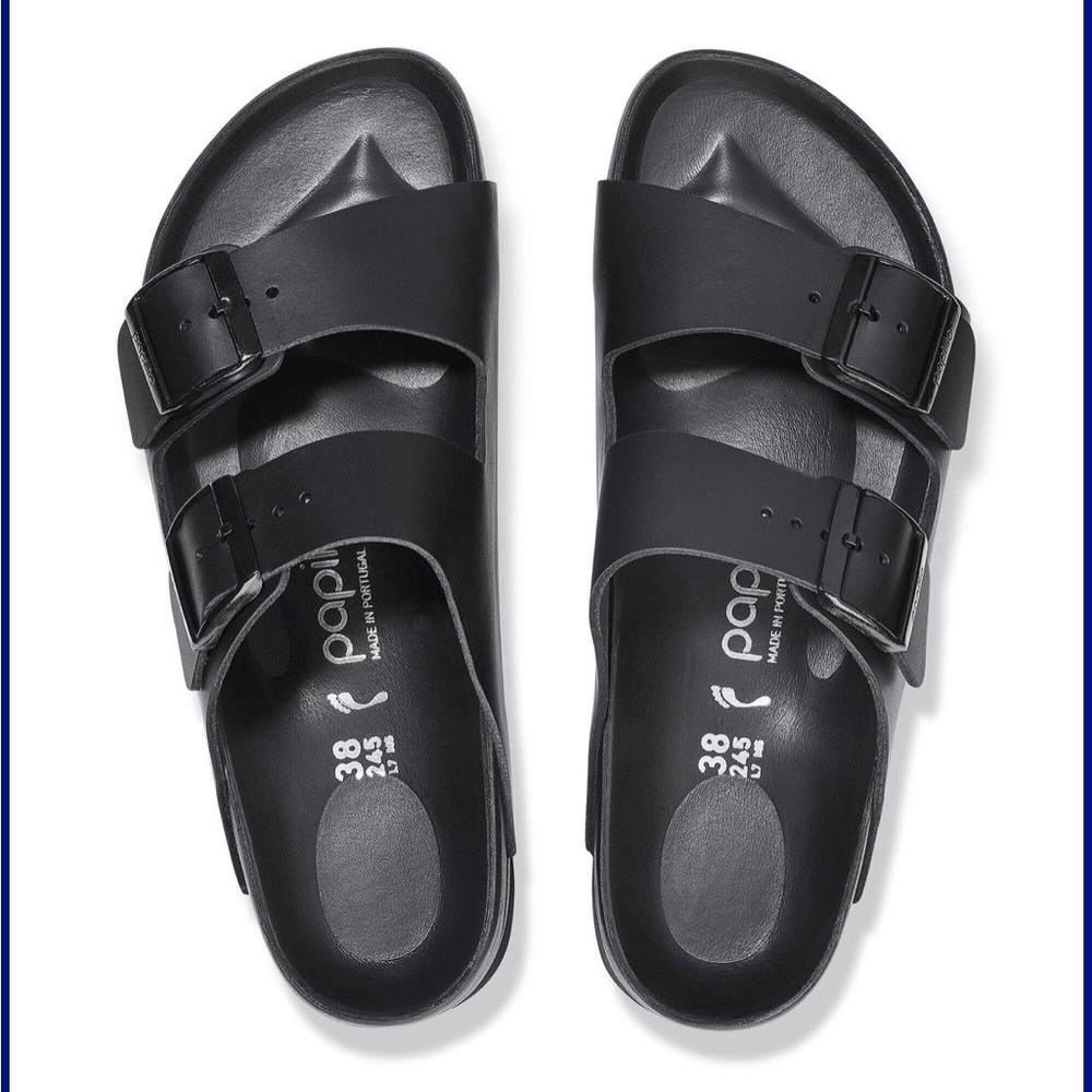 Birkenstock Arizona Papillio Flex Exquisite Leather Platform Sandal 39 (8/8.5) - Picture 8 of 13